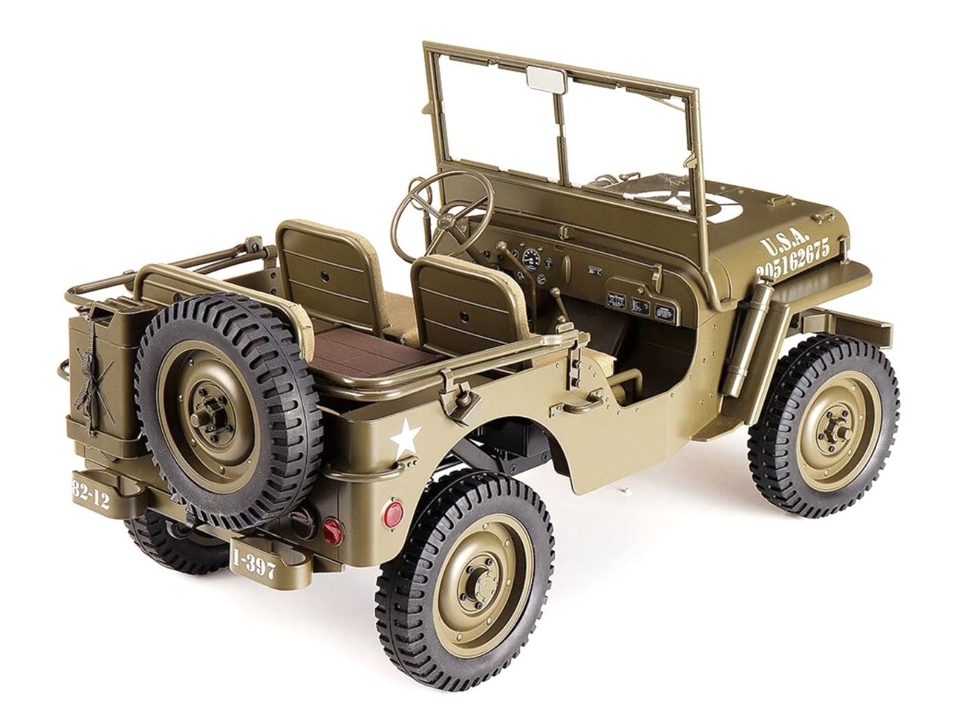 Willys Jeep Rochobby 1941 MB Scaler 1:6 4WD – PNP-Set –