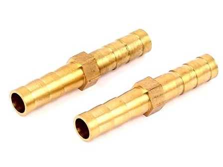 Schlauchverbinder, 2-Fach Pneumatik / Luft Verbinder gerade, 4mm
