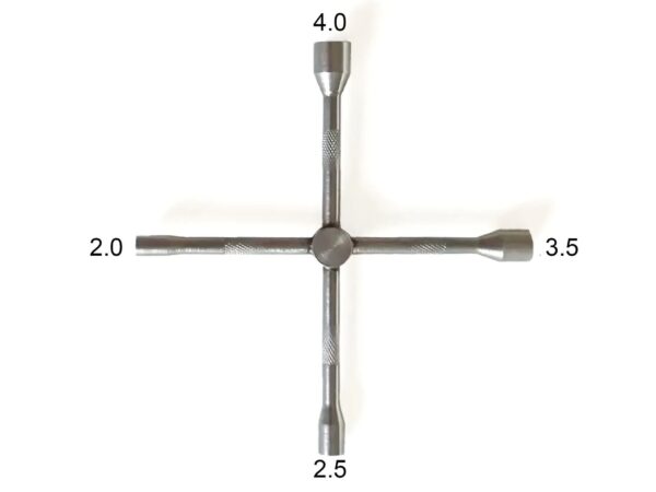 Kreuz Steckschlüssel JDM-213 - 2 - 4mm – Bild 2