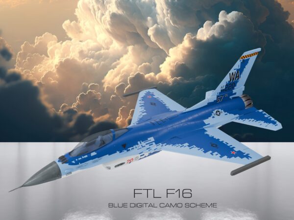 FTL Innovation - F-16 - 2.07m Scale Jet Digital Camo mit Einziehfahrwerk