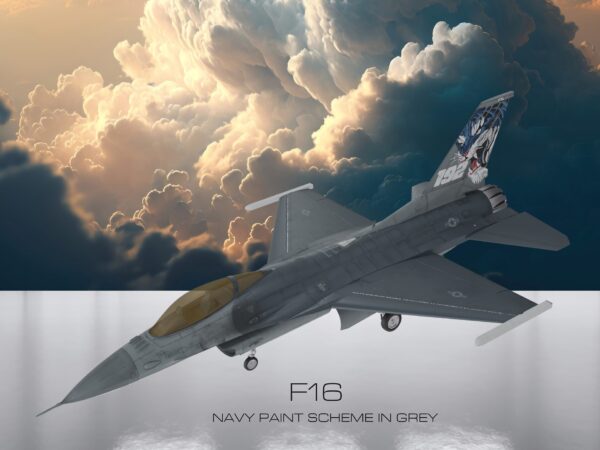 FTL Innovation - F-16 - 2.07m Scale Jet Navy mit Einziehfahrwerk