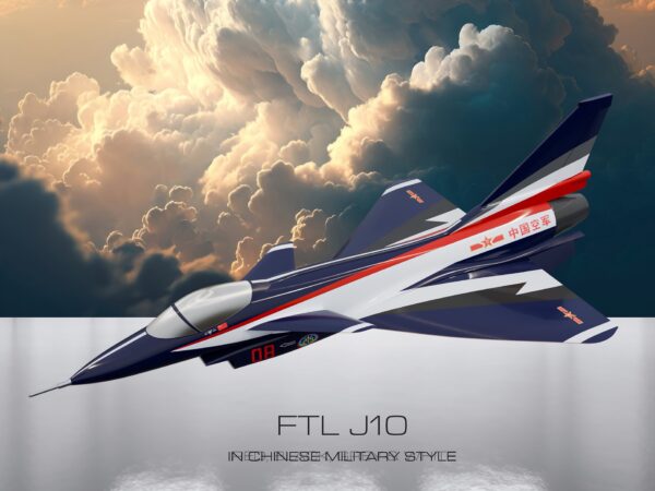 FTL Innovation - Chengdu J-10 - 2.1m Scale Jet mit Einziehfahrwerk