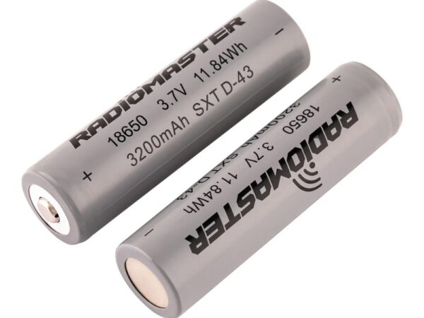 RadioMaster Akku Li-ion 18650 - 3.7V 3200mAh - 2 Stück – Bild 2