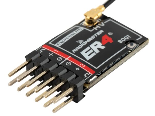 RadioMaster ER4 2.4GHz ELRS PWM 4 Kanal Empfänger – Bild 3