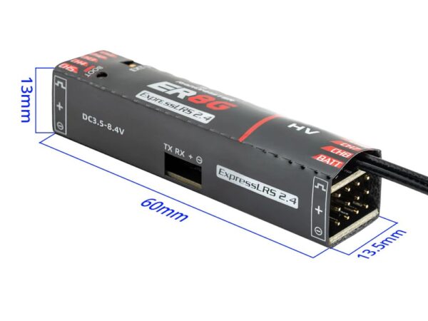 RadioMaster ER8-G 2.4GHz ELRS PWM 8 Kanal Empfänger – Bild 4