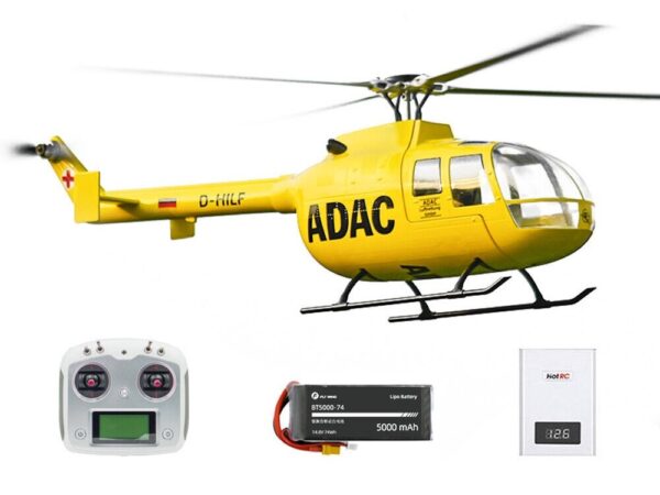 FLY WING BO-105 ADAC - Smart Scale Helikopter - GPS RTF-Set