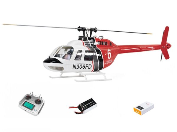 FLY WING Bell-206 V3 - Smart Scale Helikopter - GPS RTF-Set