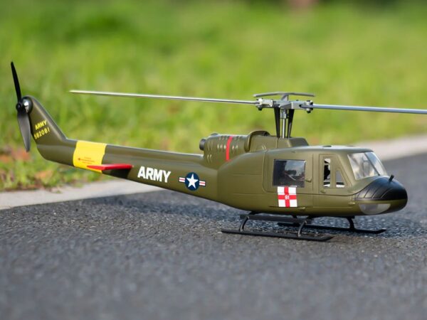 FLY WING UH-1 Huey V4 - Smart Scale Helikopter - GPS RTF-Set – Bild 3