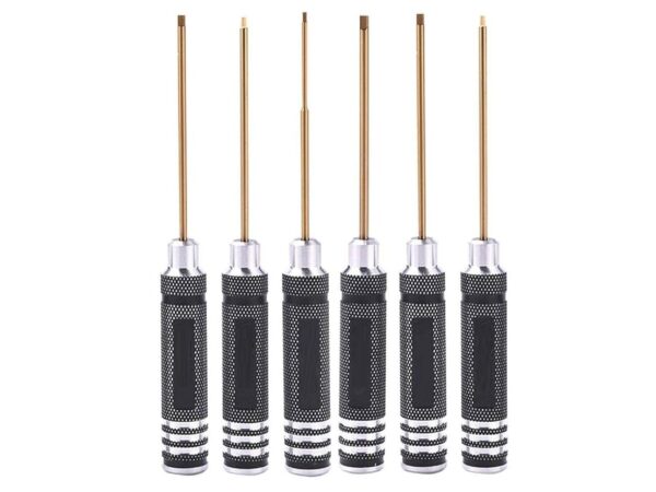 Profi Schraubenzieher - Set, Inbus lang - 6er Set bis 5.0mm