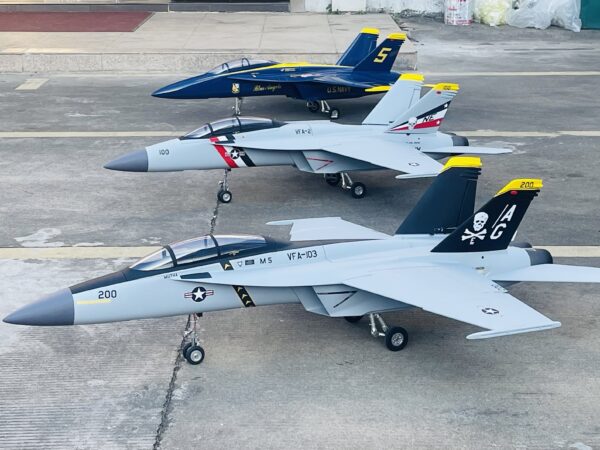 Full Composite FA-18 Jolly Roger - S-EDF 120mm - PNP-Set - HSDJets – Bild 3