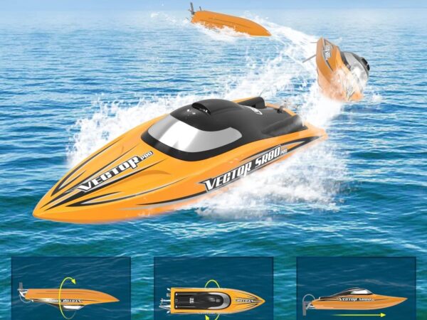 Speed Brushless Rennboot, Vector SR80 PRO, ARTR-Set von Volantex – Bild 3