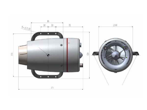 FTL Innovation Vortex M10 Turbine - 6-10kg – Bild 4